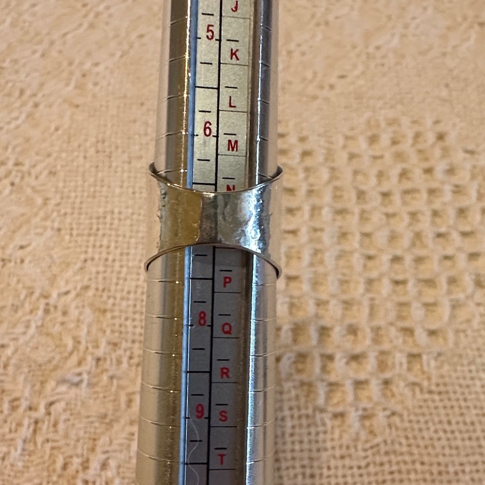 Russian Seraphinite Solid Sterling Ring - image 4